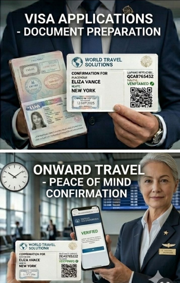 Travel planning and visa documentation